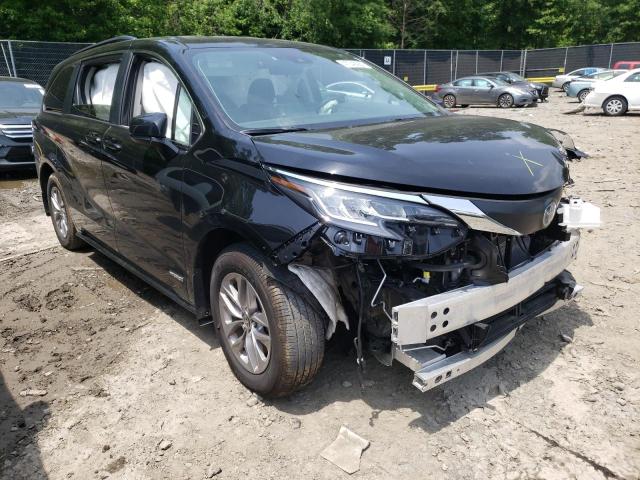 Photo 1 from auction – 2021 TOYOTA SIENNA LE with VIN 5TDKRKEC9MS072136