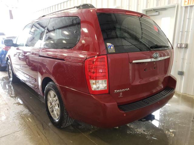 Photo 3 from auction – 2012 KIA SEDONA LX with VIN KNDMG4C76C6499210