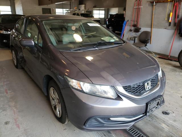 HONDA CIVIC LX 2014 with VIN 19XFB2F55EE243398 - Photo from auction