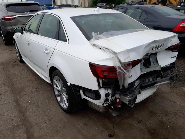 Photo 3 from auction – 2019 AUDI A4 PREMIUM with VIN WAUENAF49KN006843