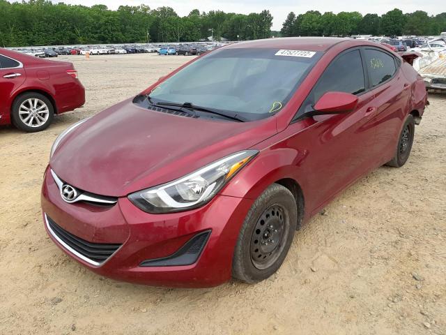 Photo 2 from auction – 2016 HYUNDAI ELANTRA SE with VIN 5NPDH4AE3GH674829
