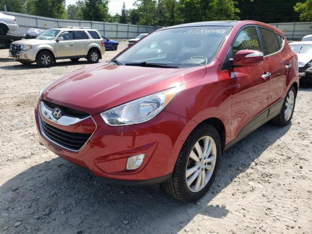 Photo 2 from auction – 2013 HYUNDAI TUCSON GLS with VIN KM8JUCAC8DU711877