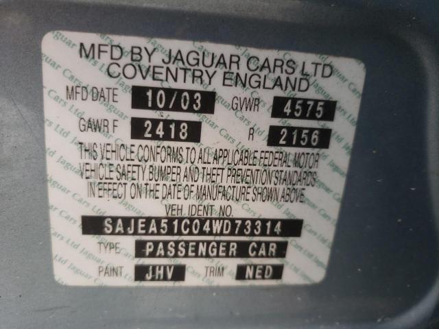 صورة رقم 10 من المزاد - 2004 JAGUAR X-TYPE 3.0 مع VIN SAJEA51C04WD73314