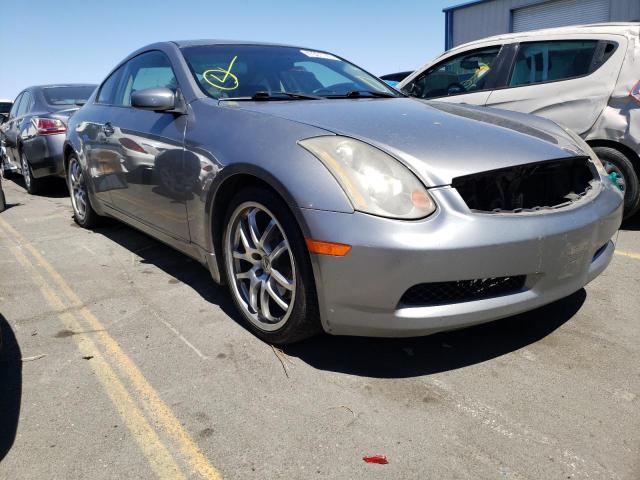INFINITI G35 2005 with VIN JNKCV54E55M423172 - Photo from auction
