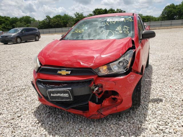Photo 9 from auction – 2016 CHEVROLET SPARK LS with VIN KL8CB6SA9GC610027
