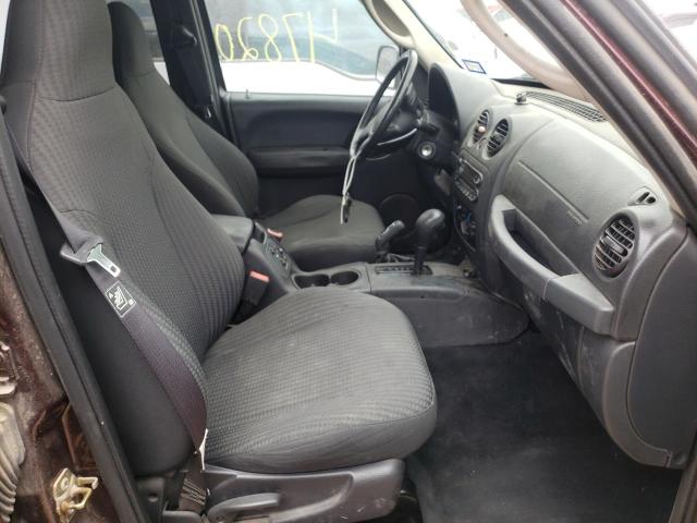 Photo 5 from auction – 2004 JEEP LIBERTY SP with VIN 1J4GL48K54W262189