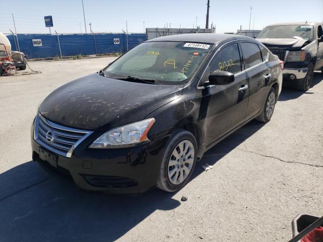 Photo 2 from auction – 2015 NISSAN SENTRA S with VIN 3N1AB7AP0FY215480