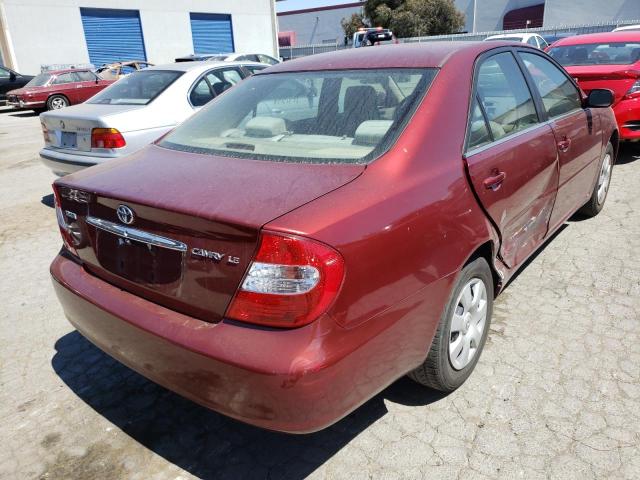 Photo 4 from auction – 2003 TOYOTA CAMRY LE with VIN JTDBE32K830239486