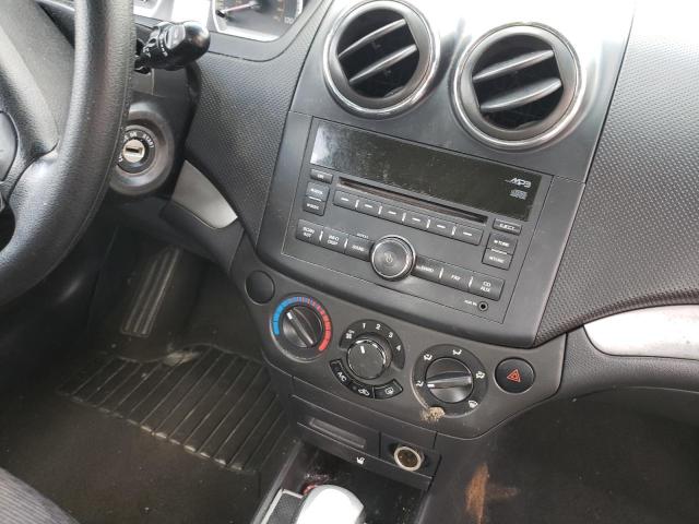 Photo 9 from auction – 2009 CHEVROLET AVEO LT with VIN KL1TG56E09B609932