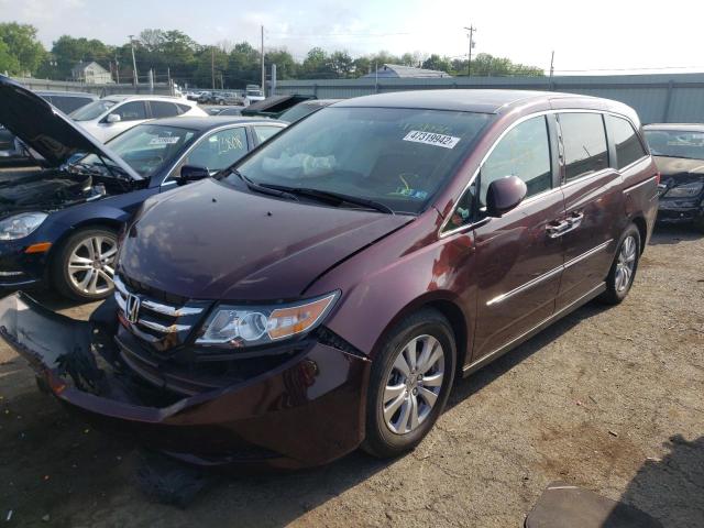 Photo 2 from auction – 2015 HONDA ODYSSEY EX with VIN 5FNRL5H43FB007425