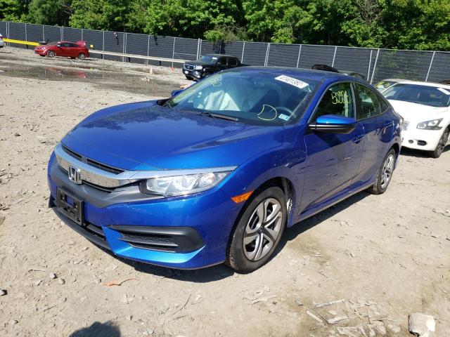 Photo 2 from auction – 2017 HONDA CIVIC LX with VIN 2HGFC2F57HH550661