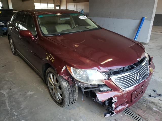 LEXUS LS 460 2007 with VIN JTHBL46F675029324 - Photo from auction