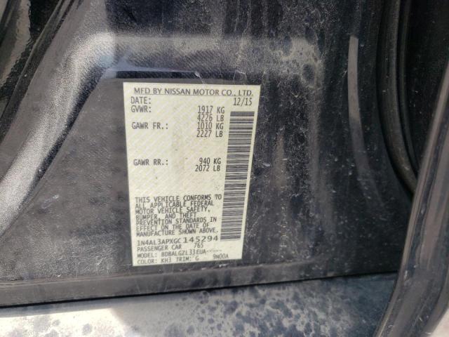 Photo 10 from auction – 2016 NISSAN ALTIMA 2.5 with VIN 1N4AL3APXGC145294