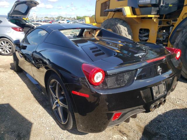 Photo 3 from auction – 2014 FERRARI 458 SPIDER with VIN ZFF68NHA2E0197159