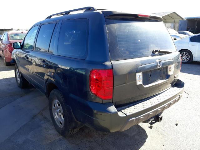 Photo 3 from auction – 2005 HONDA PILOT LX with VIN 2HKYF18195H512693