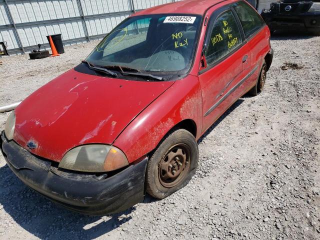 Photo 9 from auction – 2000 CHEVROLET METRO LSI with VIN 2C1MR2228Y6728327