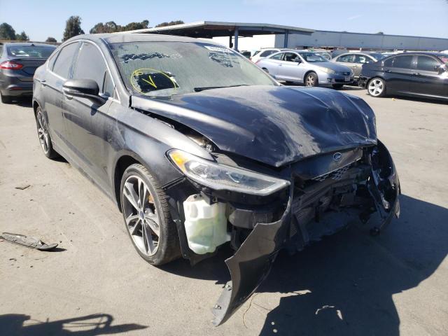 FORD FUSION TIT 2020 with VIN 3FA6P0D95LR130249 - Photo from auction