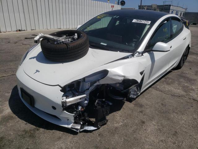 Photo 2 from auction – 2022 TESLA MODEL 3 with VIN 5YJ3E1EA7NF159340