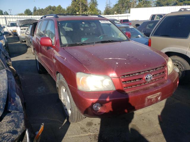 TOYOTA HIGHLANDER 2004 with VIN JTEDP21A440010290 - Photo from auction
