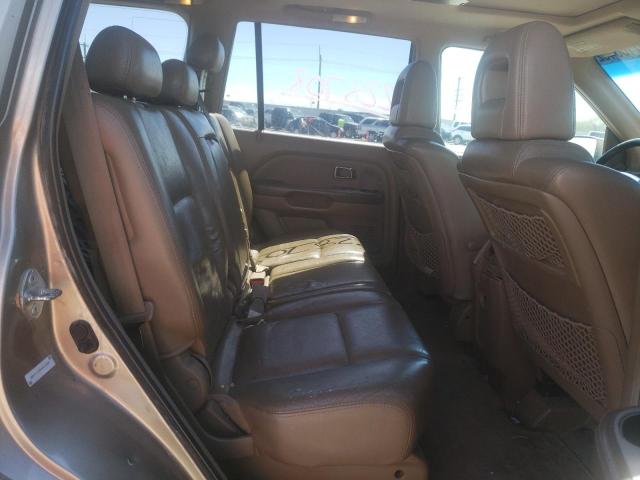 Photo 6 from auction – 2005 HONDA PILOT EXL with VIN 2HKYF18705H516829