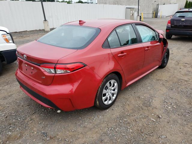 Photo 4 from auction – 2020 TOYOTA COROLLA LE with VIN 5YFEPRAEXLP065853