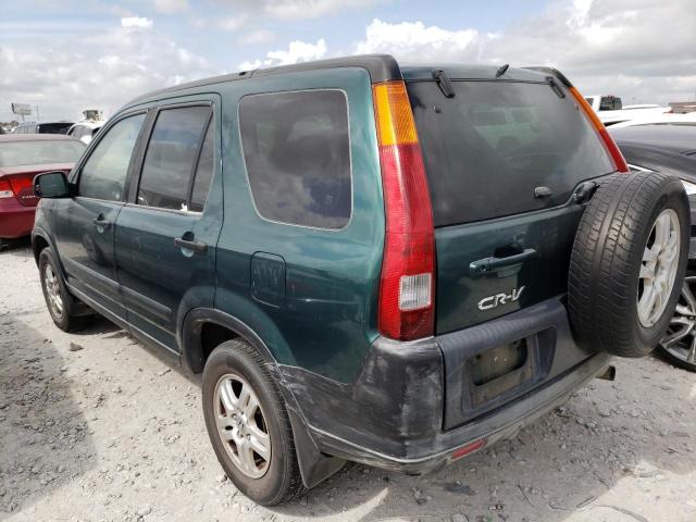 Photo 3 from auction – 2002 HONDA CR-V EX with VIN JHLRD788X2C014734