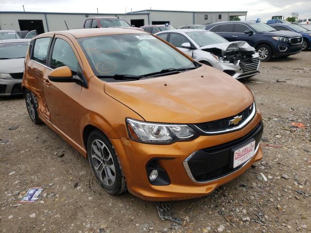 CHEVROLET SONIC LT 2017 with VIN 1G1JD6SH9H4138308 - Photo from auction