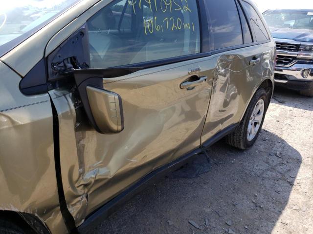 Photo 9 from auction – 2013 FORD EDGE SEL with VIN 2FMDK3JC7DBB00697