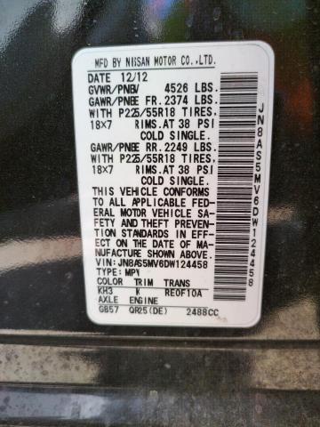 Photo 10 from auction – 2013 NISSAN ROGUE S with VIN JN8AS5MV6DW124458