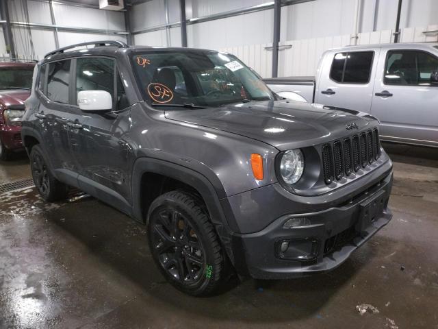 Photo 1 from auction – 2017 JEEP RENEGADE L with VIN ZACCJBBB2HPF12725