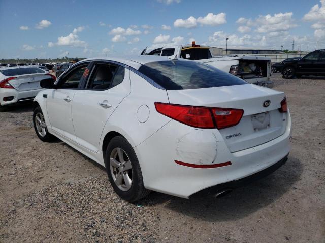 Photo 3 from auction – 2015 KIA OPTIMA LX with VIN 5XXGM4A7XFG512376