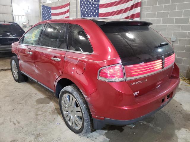 Photo 3 from auction – 2010 LINCOLN MKX with VIN 2LMDJ8JC5ABJ02285