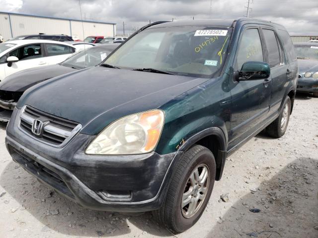 Photo 2 from auction – 2002 HONDA CR-V EX with VIN JHLRD788X2C014734
