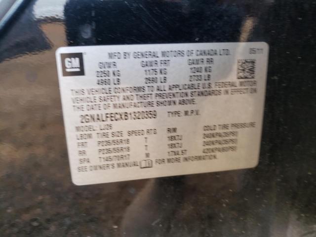 Photo 10 from auction – 2011 CHEVROLET EQUINOX LT with VIN 2GNALFECXB1320359