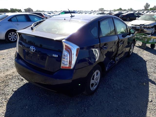 Photo 4 from auction – 2014 TOYOTA PRIUS with VIN JTDKN3DU8E1747016