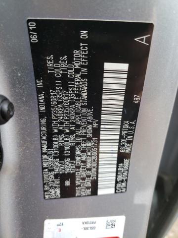 Photo 10 from auction – 2011 TOYOTA SIENNA XLE with VIN 5TDYK3DC2BS051731