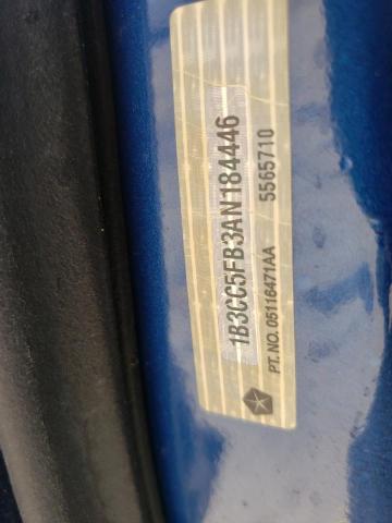 Photo 10 from auction – 2010 DODGE AVENGER with VIN 1B3CC5FB1AN151560