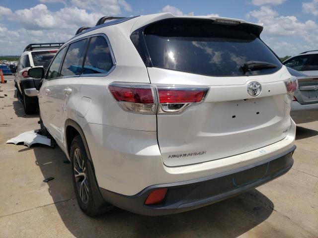 Photo 3 from auction – 2016 TOYOTA HIGHLANDER with VIN 5TDKKRFHXGS160429