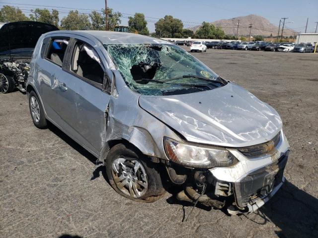 CHEVROLET SONIC 2020 with VIN 1G1JG6SB7L4123978 - Photo from auction