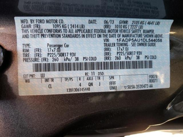 Photo 10 from auction – 2013 FORD C-MAX SE with VIN 1FADP5AU1DL544058