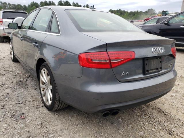 Photo 3 from auction – 2013 AUDI A4 PREMIUM with VIN WAUFFAFL4DN031709