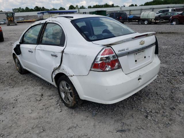 Photo 3 from auction – 2009 CHEVROLET AVEO LT with VIN KL1TG56E09B609932