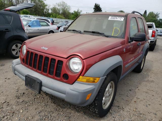 Photo 2 from auction – 2006 JEEP LIBERTY with VIN 1J4GL48K16W103821