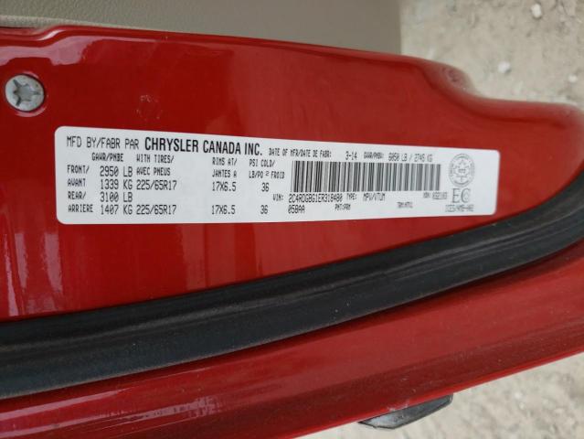Photo 10 from auction – 2014 DODGE GRAND CARA with VIN 2C4RDGBG1ER318480