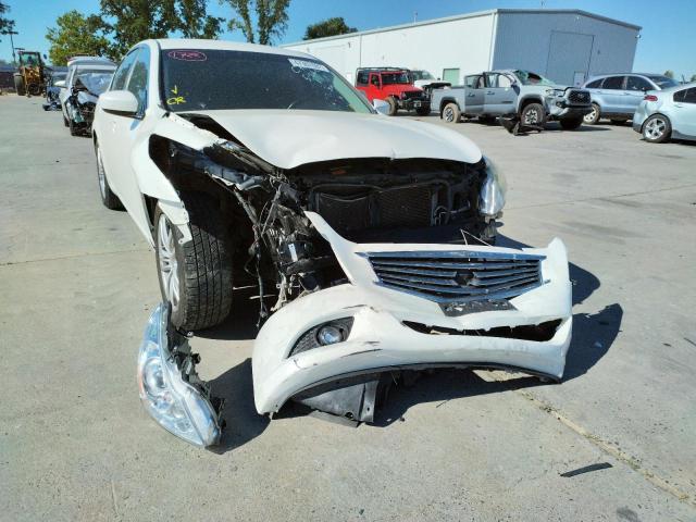 INFINITI G25 BASE 2011 with VIN JN1DV6AP9BM600595 - Photo from auction