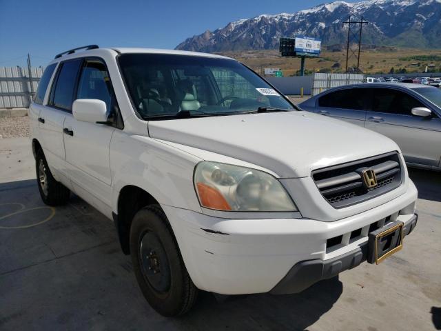 HONDA PILOT EXL 2004 with VIN 2HKYF18544H526941 - Photo from auction