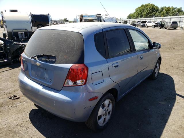 Photo 4 from auction – 2006 CHEVROLET AVEO BASE with VIN KL1TD66646B666542