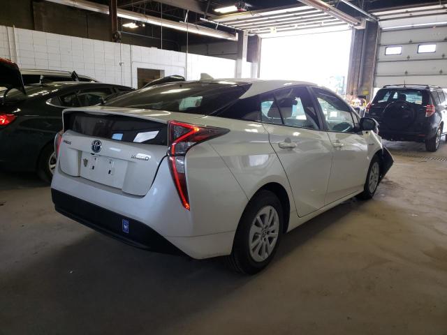Photo 4 from auction – 2016 TOYOTA PRIUS with VIN JTDKBRFU2G3007431
