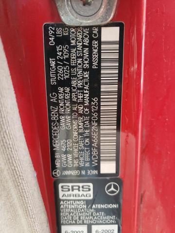 Photo 10 from auction – 1992 MERCEDES-BENZ 500 SL with VIN WDBFA66E2NF061236
