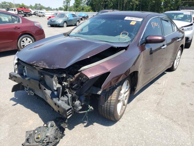 Photo 2 from auction – 2014 NISSAN MAXIMA S with VIN 1N4AA5AP9EC497605